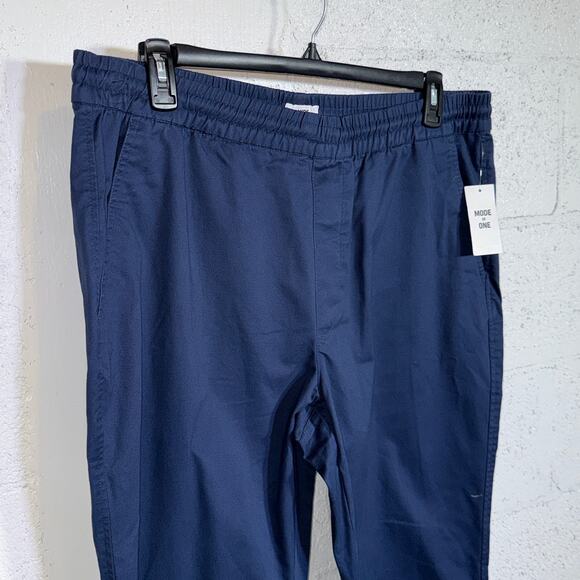 Mode of One Men's Pull-on Chino Pants, Caspian Waters XL $60 - Picture 4 of 8
